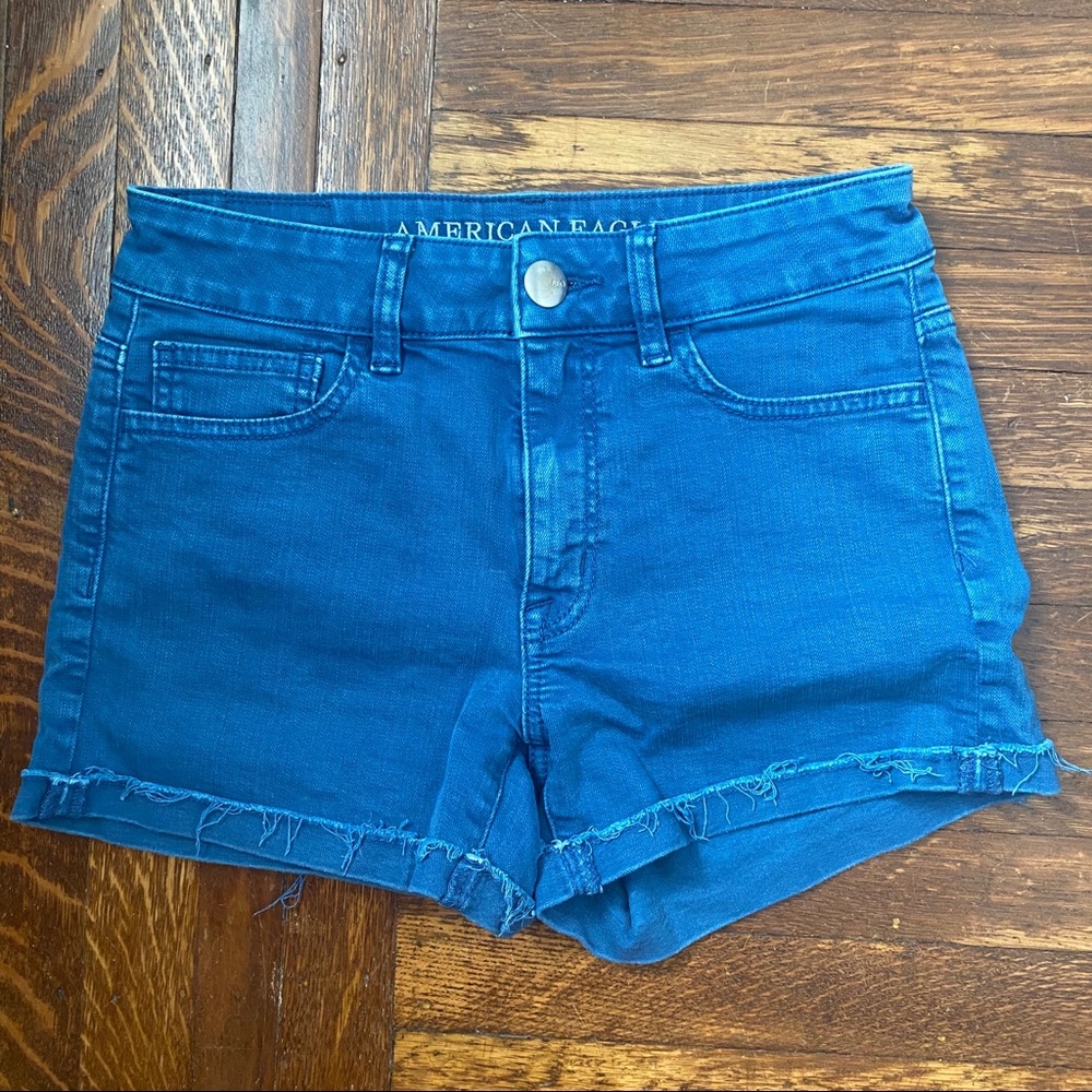High Waisted Jean Shorts